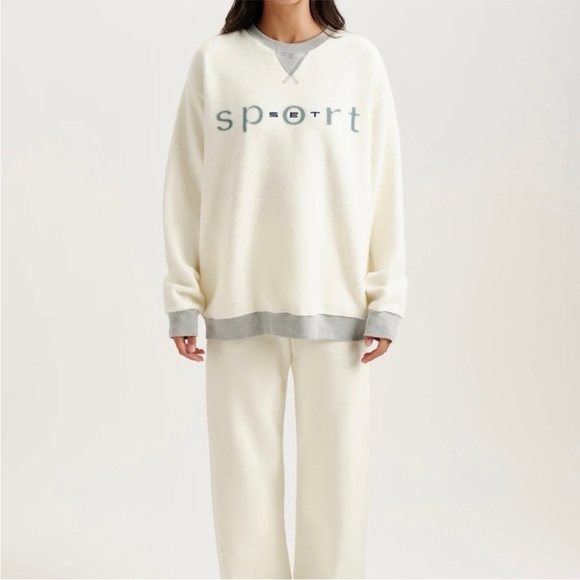 set active MIDWEIGHT SWEATS STAPLE VINTAGE CREWNECK - Picture 6 of 7